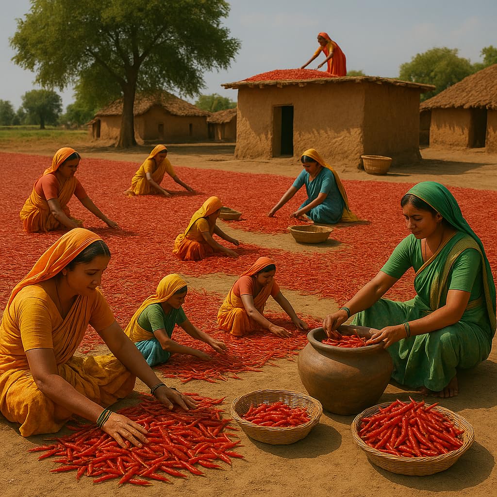 KunhaR Masala Extra Spicy Red Chilli Whole