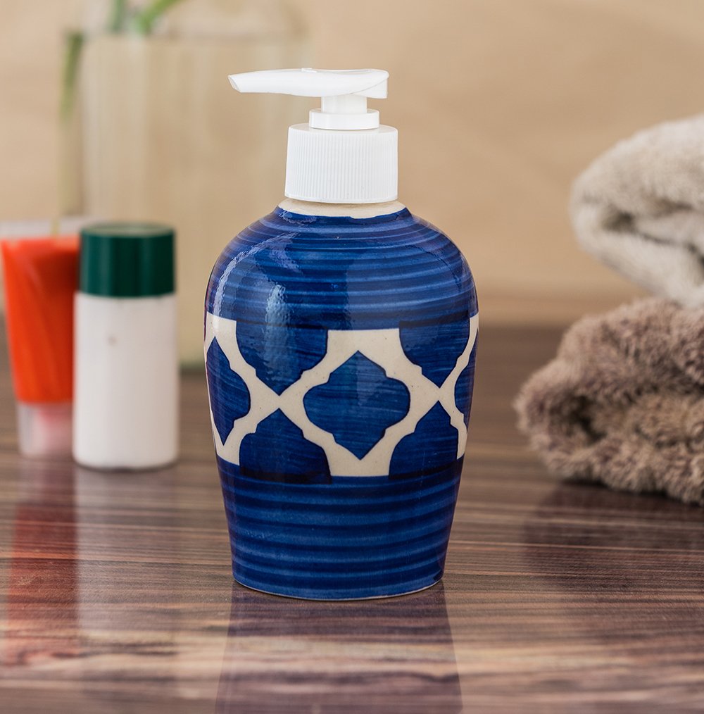 KunhaR Ceramic Liquid Soap Dispenser, Shower Lotion Dispenser, Gel Dispenser, Liquid Shampoo Dispenser