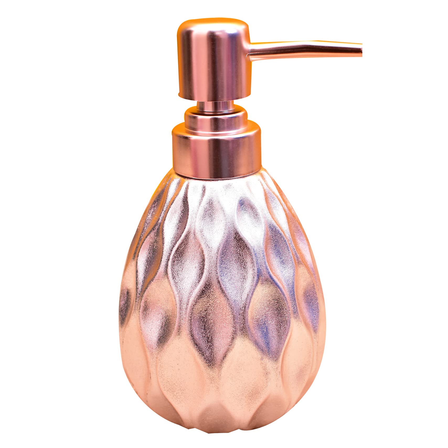 KunhaR Ceramic Liquid Soap Dispenser, 400 Ml, Golden
