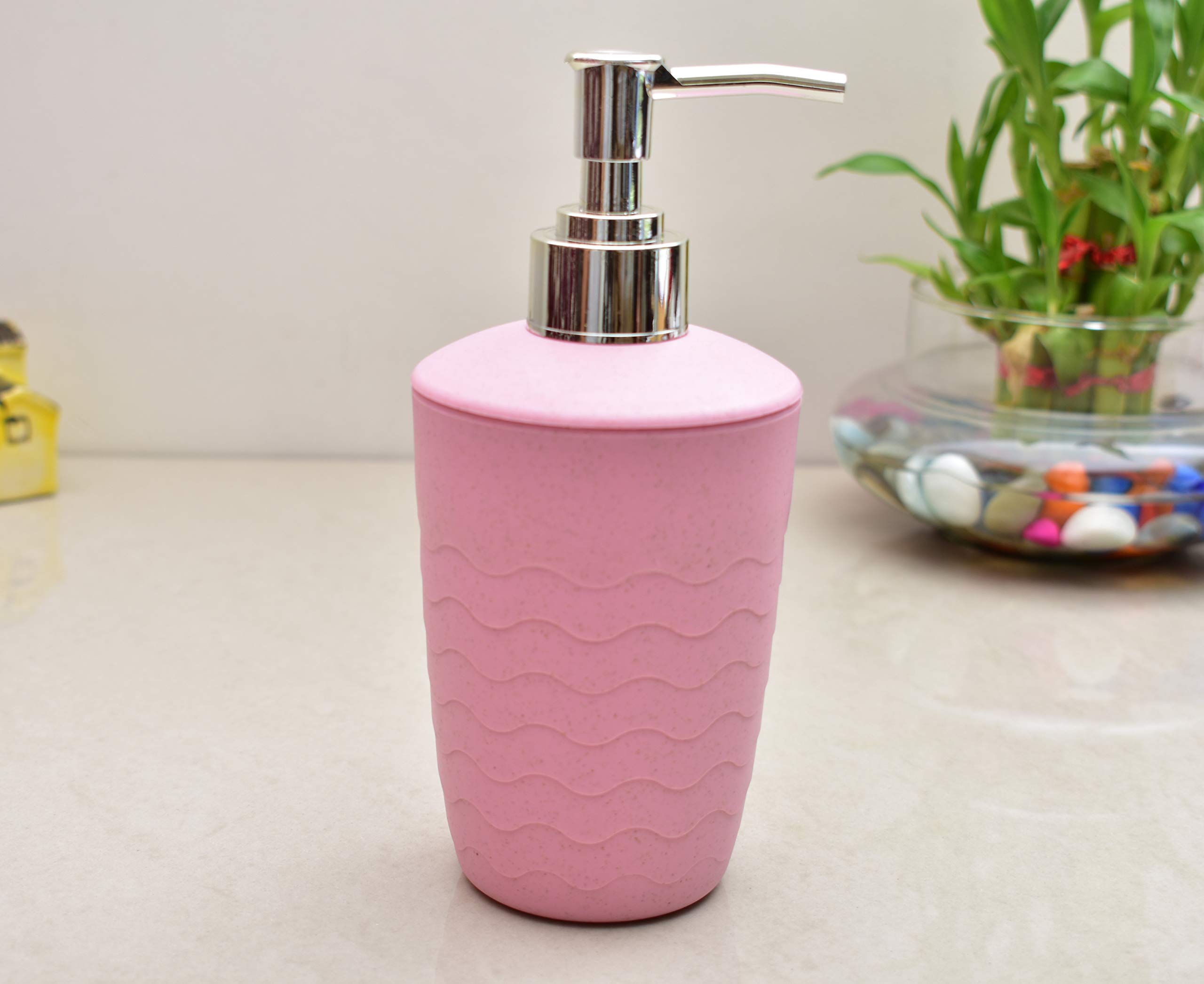 KunhaR 4-Piece Bathroom Accessories Set – Liquid Soap Dispenser, Soap Dish, Toothbrush Holder & Tumbler