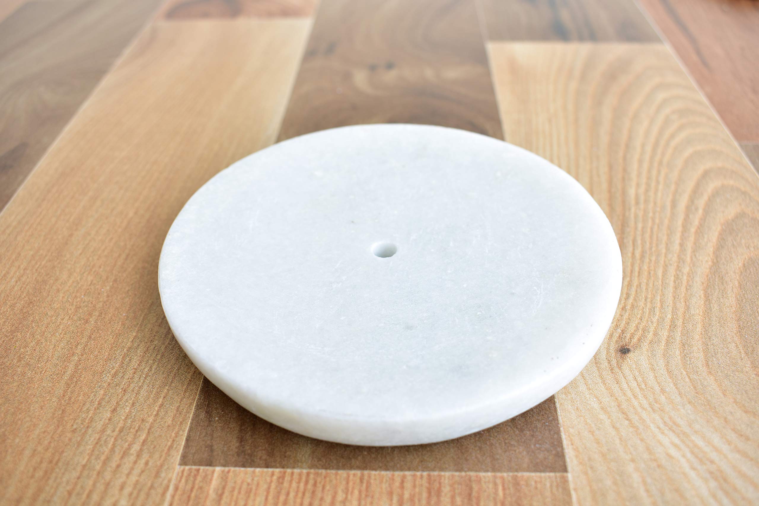 KunhaR Black Marble Soap Dish Holder Handcrafted Marble Tray for Bathroom, Tub & Sink