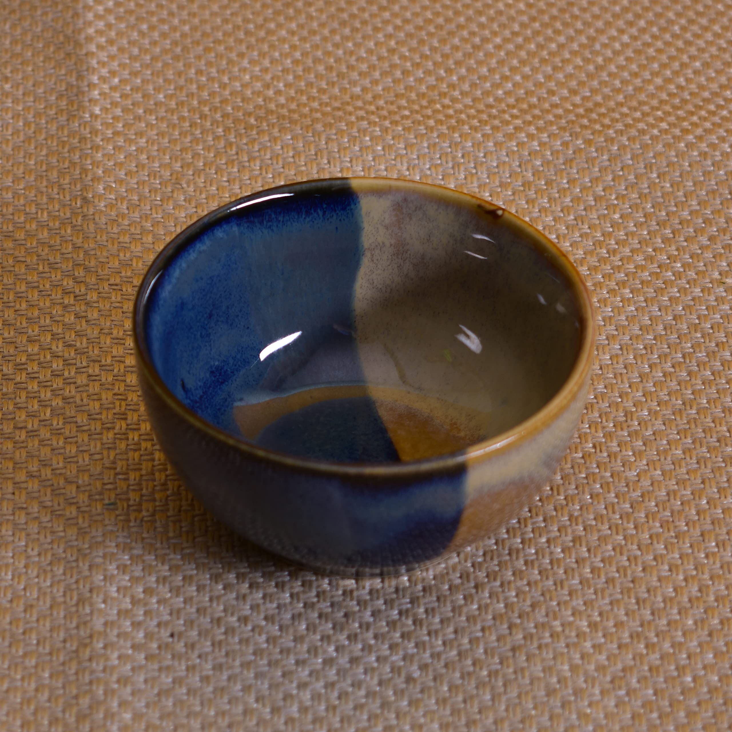 Kunhar Ceramic Bowls Set, 250 ML, 4 Pieces Pickled Bluewood