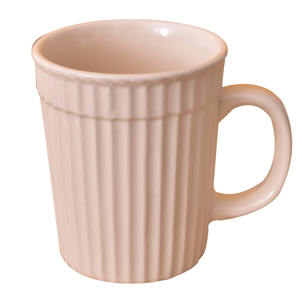 Kunhar Ceramic Coffee Mugs - 2 Piece, Wheat, 290ml