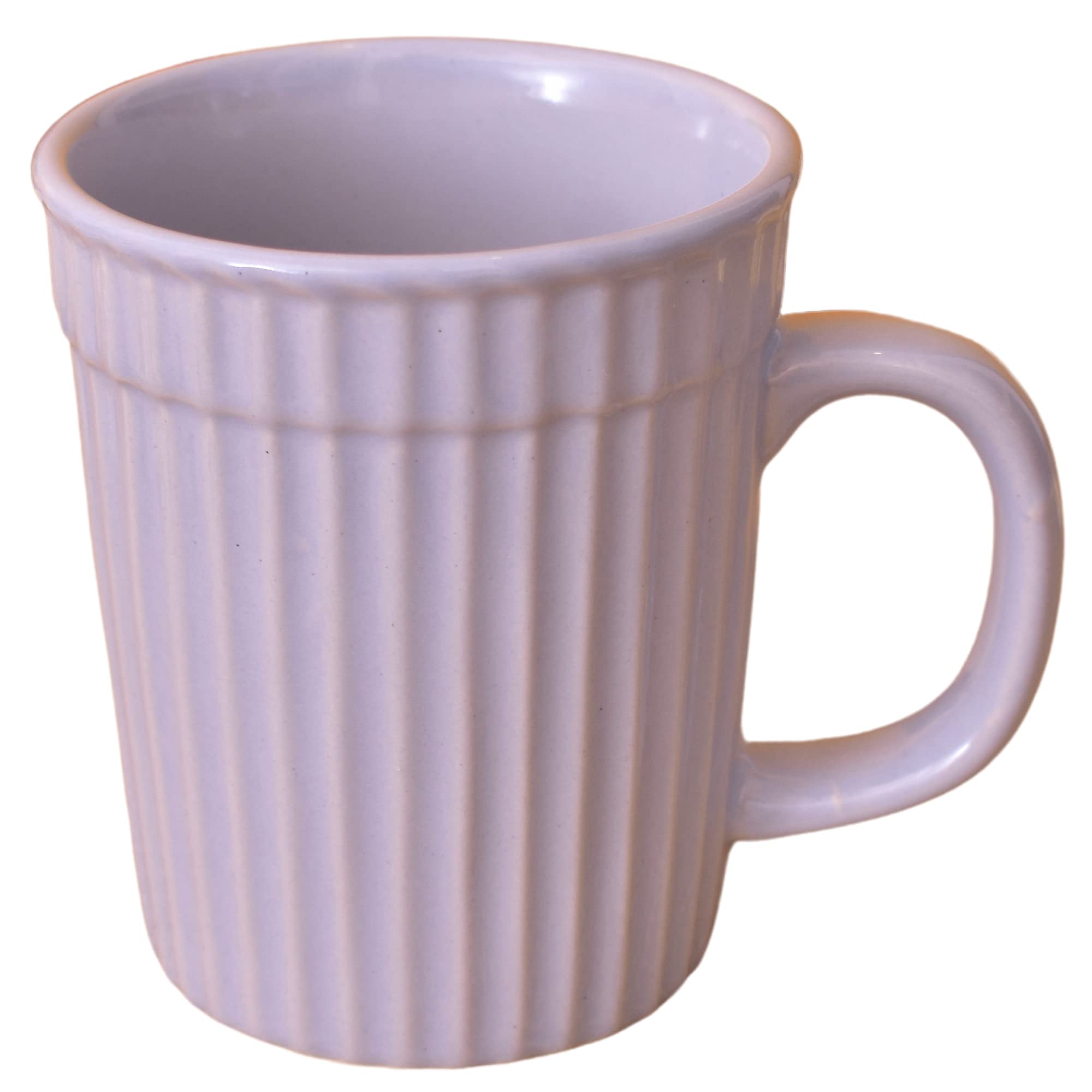 Kunhar Ceramic Coffee Mugs - 1 Piece, Baby Blue, 290ml