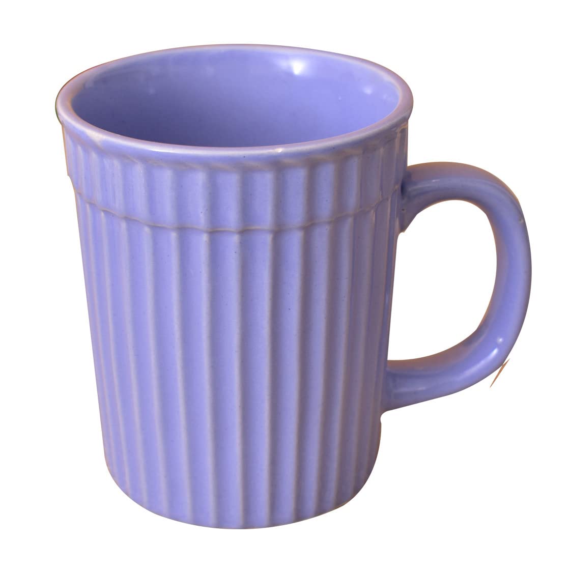 Kunhar Ceramic Coffee Mugs - 2 Piece, Cornflower Blue, 290ml