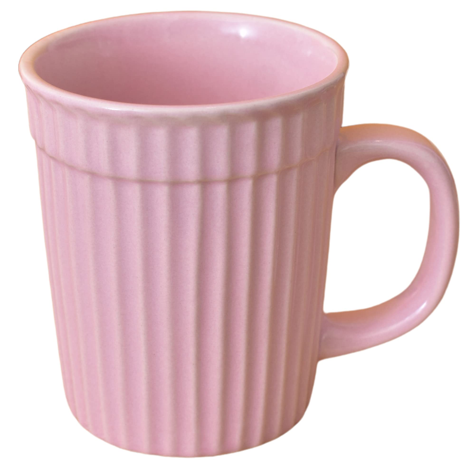 Kunhar Ceramic Coffee Mugs - 4 Piece, Orchid, 290ml