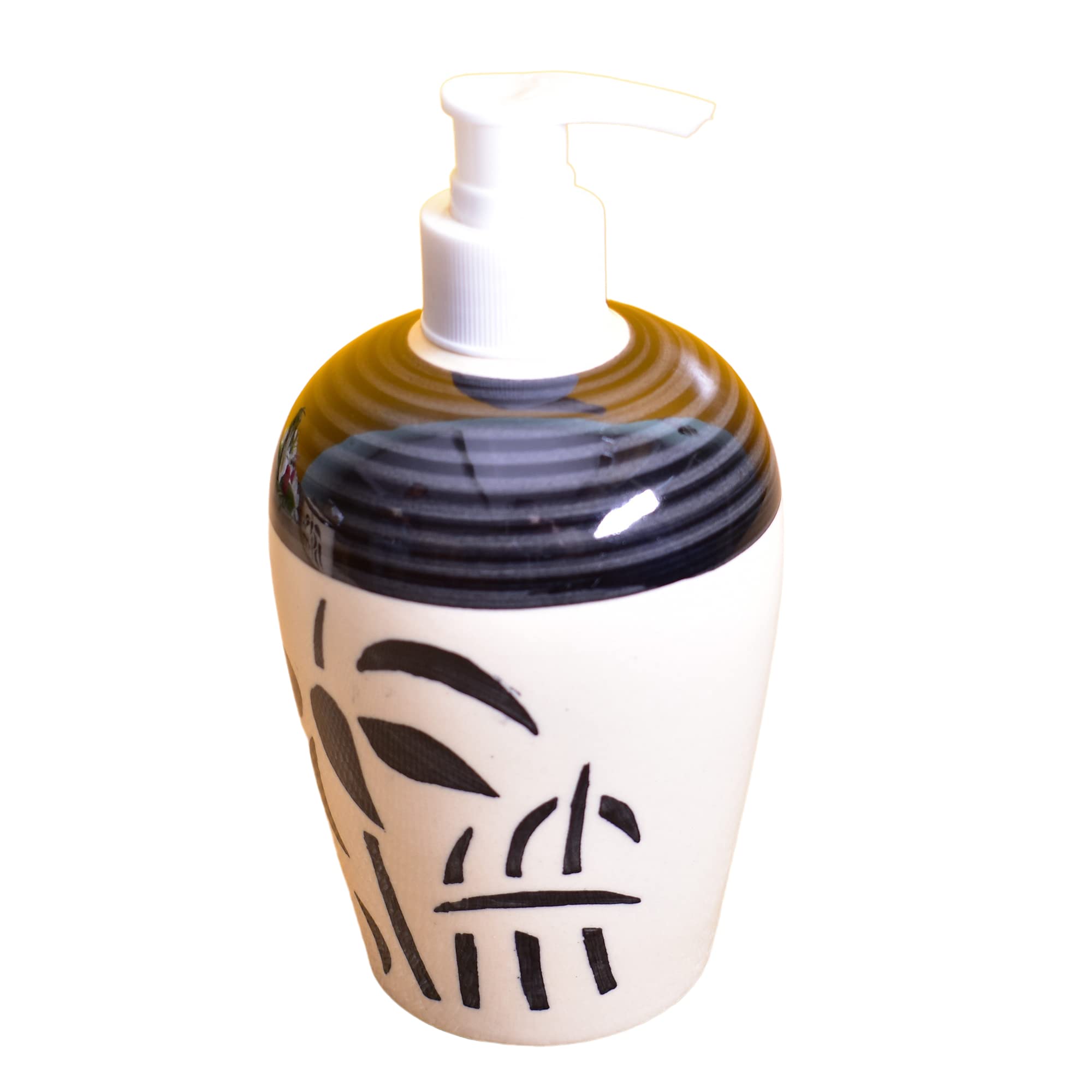 Kunhar Liquid Soap Dispenser, 450 Ml, White Tree