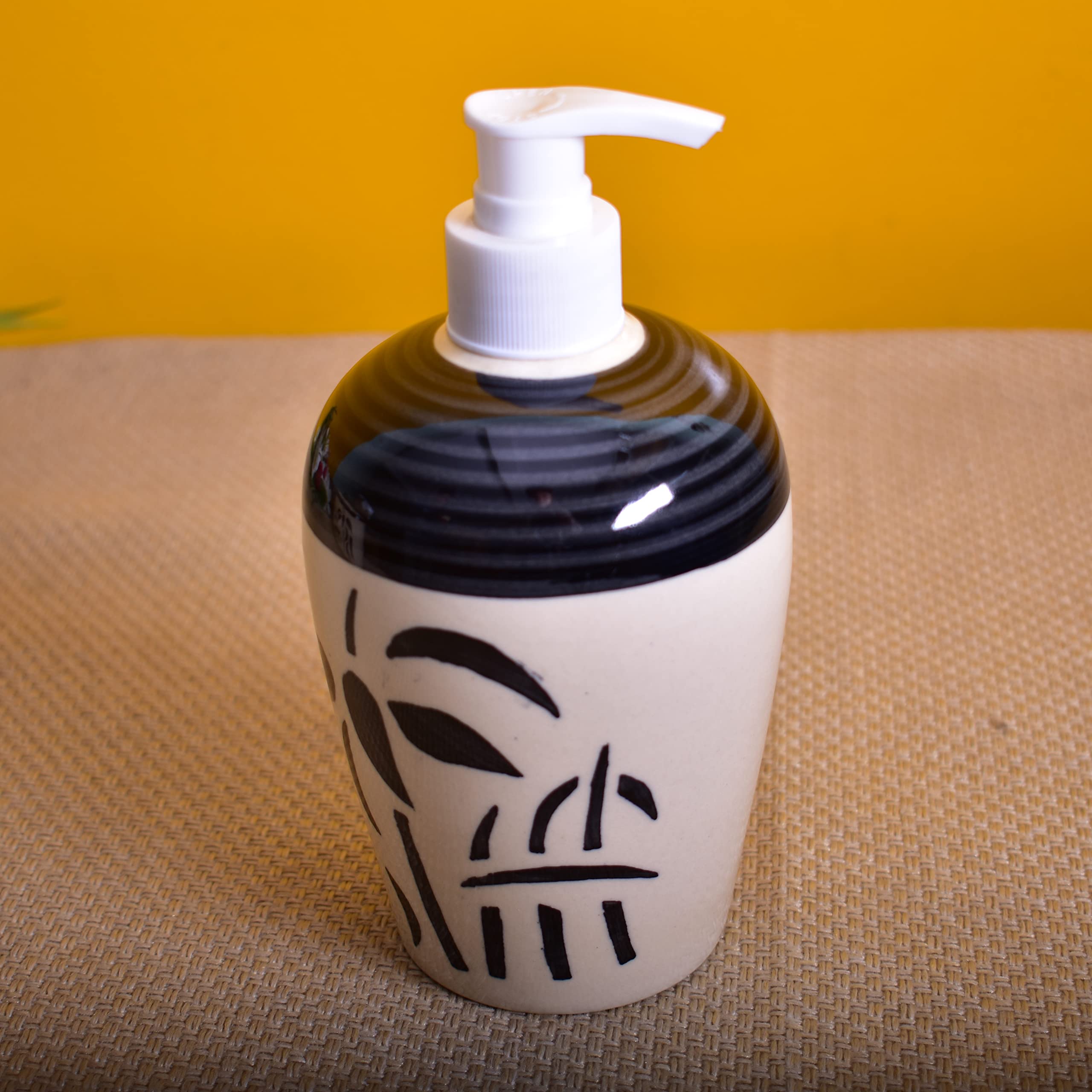 Kunhar Liquid Soap Dispenser, 450 Ml, White Tree