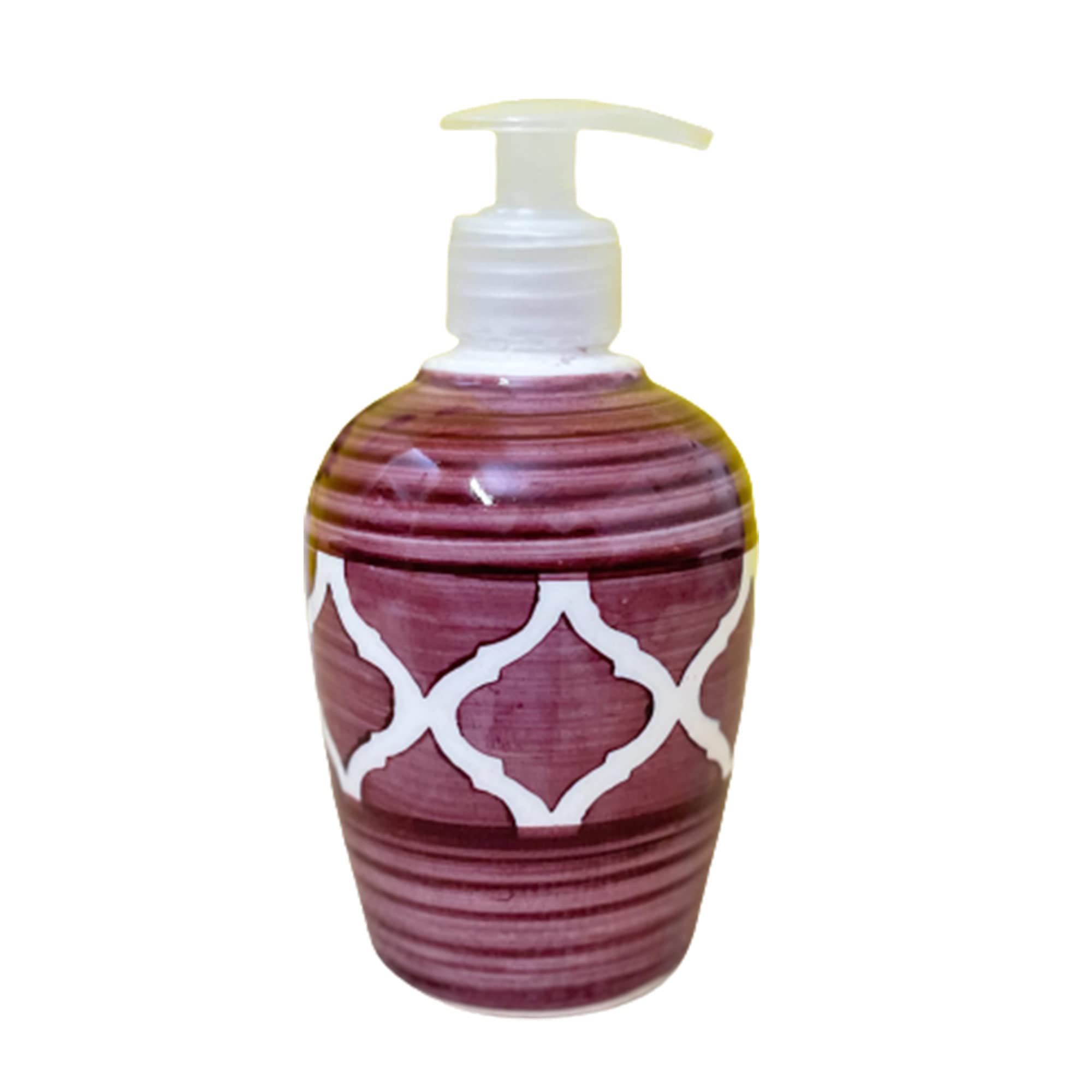 Kunhar Liquid Soap Dispenser, 300 Ml, Purple Brown