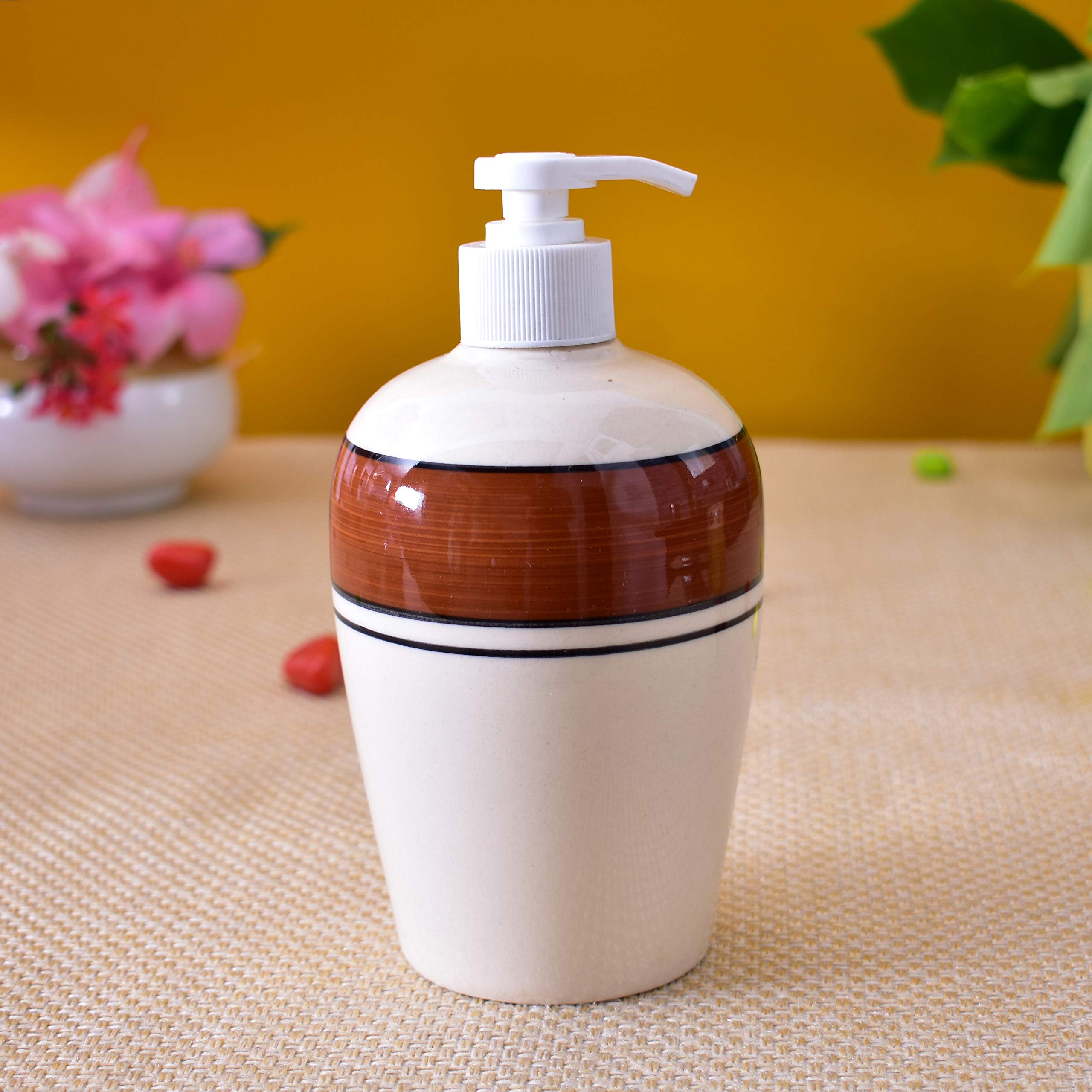 Kunhar Liquid Soap Dispenser, 450 Ml, White Lilac