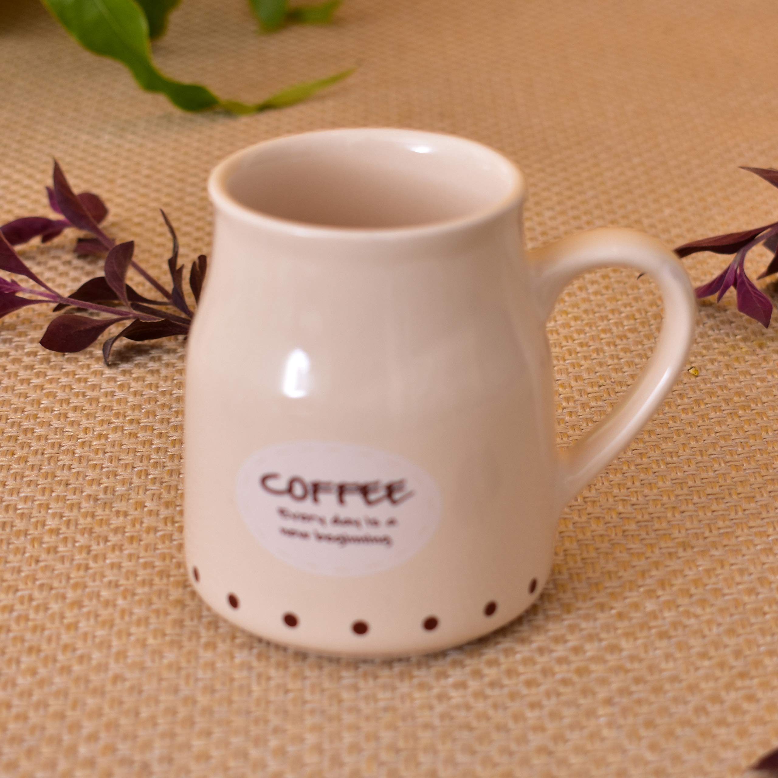 Kunhar Ceramic Multicolor Can Shape Tea Cup, Coffee Mug, Milk Mug (160 Ml Set of 6)