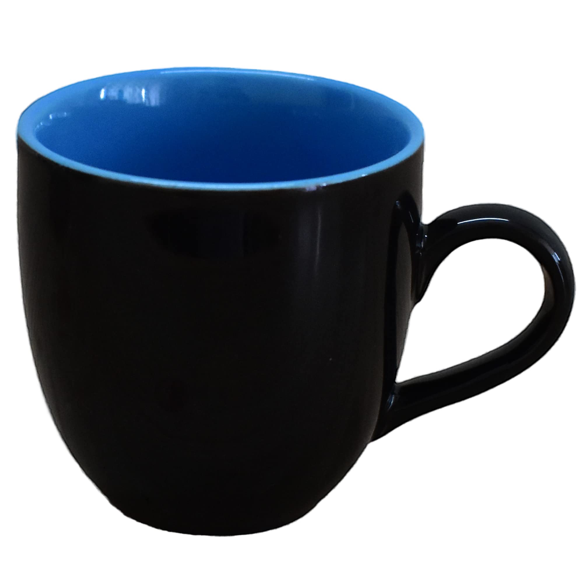 Kunhar Ceramic Tea Cup - 150 Ml, 6 Pieces, Nile Blue