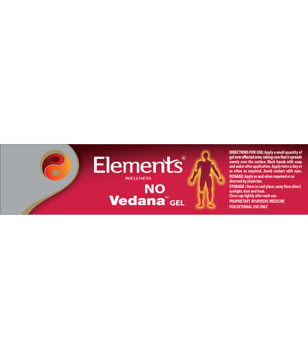 Elements Wellness No Vedana Gel 50g, Elements Wellness, No Vedana Gel 50g