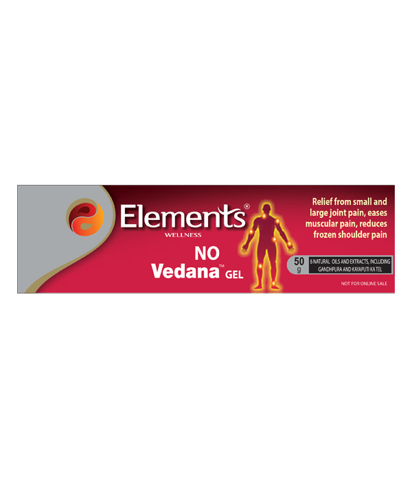 Elements Wellness No Vedana Gel 50g, Elements Wellness, No Vedana Gel 50g