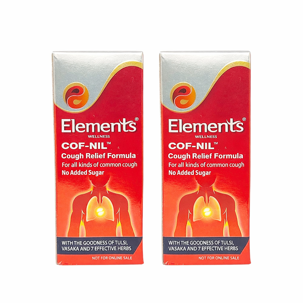 Elements Wellness Cof-Nil 100ml, Elements Wellness, Cof-Nil (Pack Of 2)