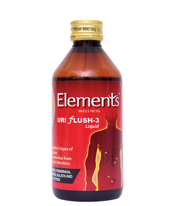 Elements Wellness Uri Flush-3 Liquid 200ml, Elements Wellness, Uri Flush-3
