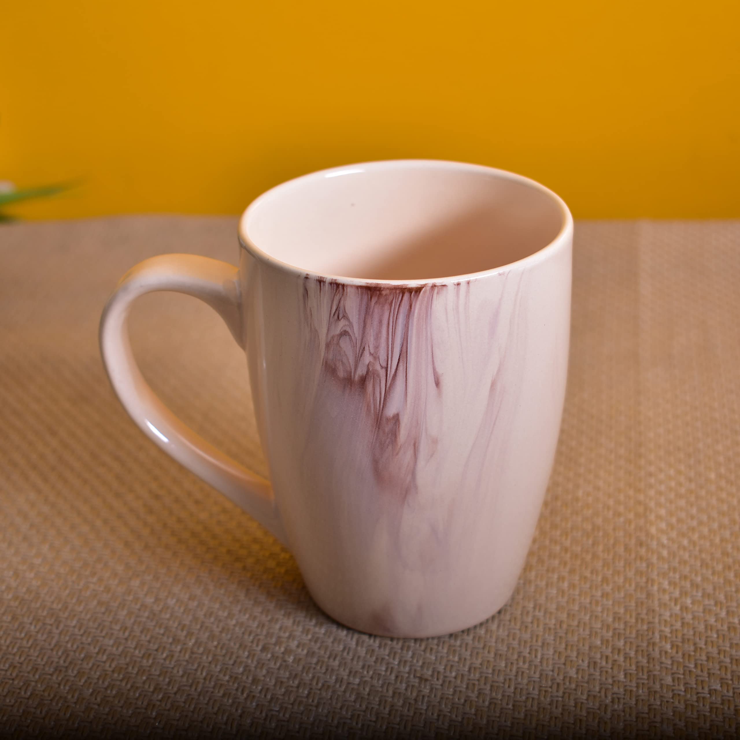 Kunhar Ceramic Milk Mug, Coffee Mug - 2 Pieces, Cold Turkey, 350ml