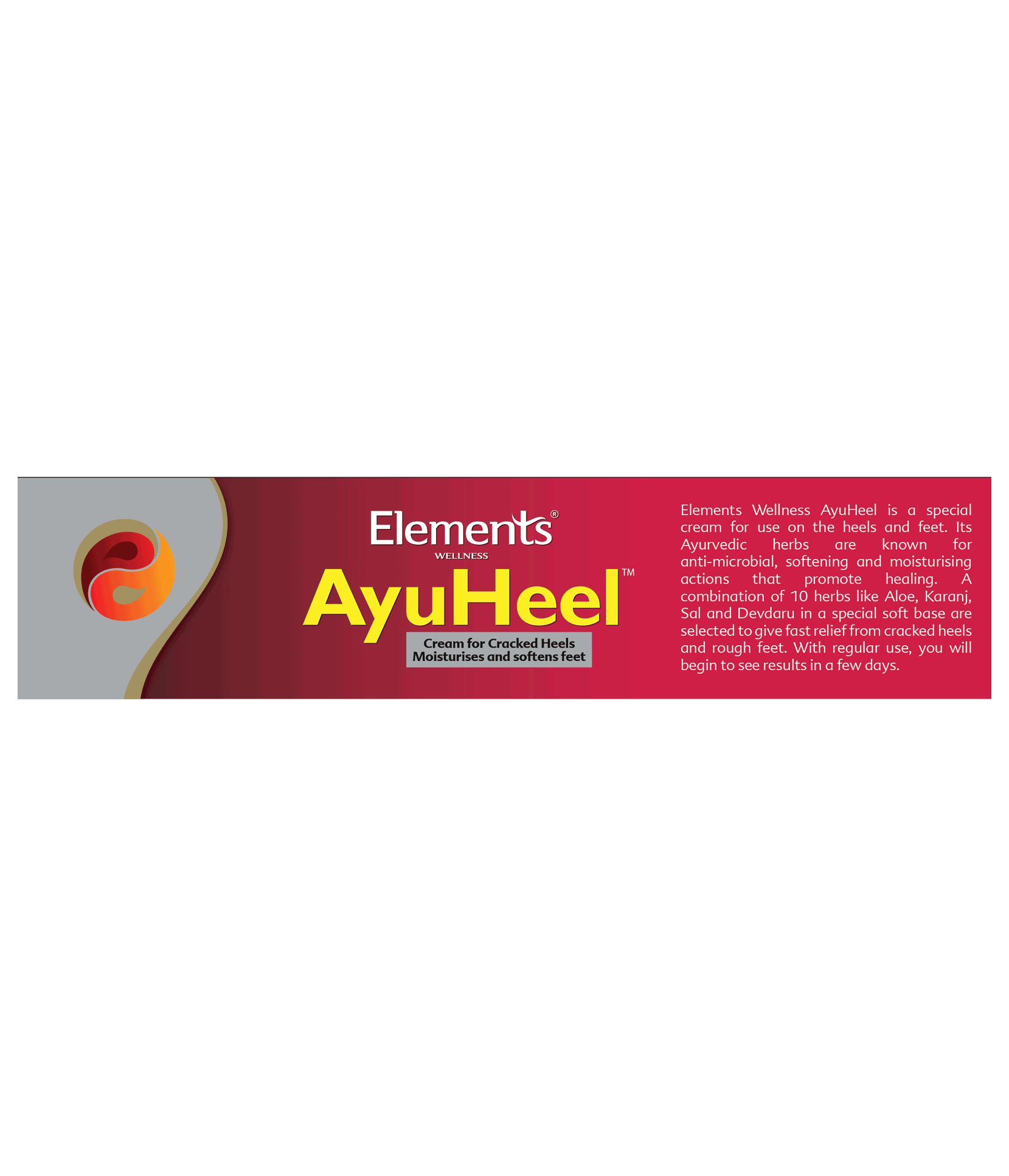 Elements Wellness AyuHeel 50g, Elements Wellness, AyuHeel (Pack Of 2)