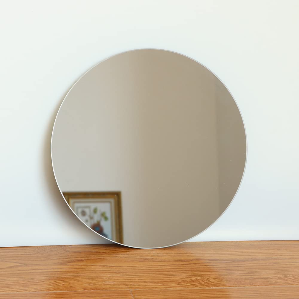 Kunhar Frameless Round Wall Mirror, 15 X 15 Inch, 1 Piece